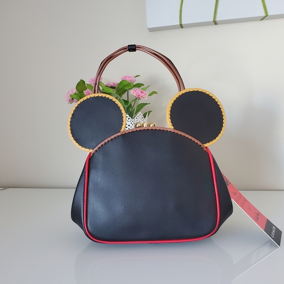 Coach Disney Mickey Mouse X Kisslock Bag - Picture 4 of 16